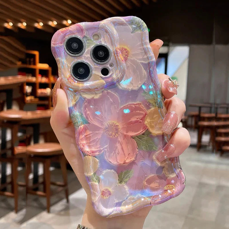3D Floral Iphone Case – Stylish, Protective