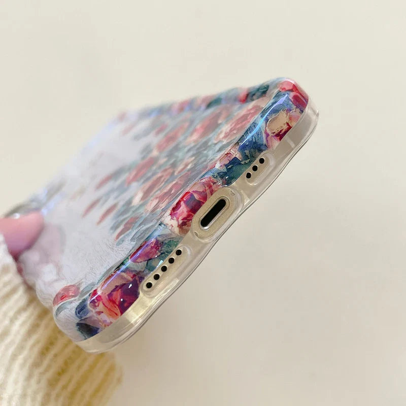 3D Floral Iphone Case – Stylish, Protective