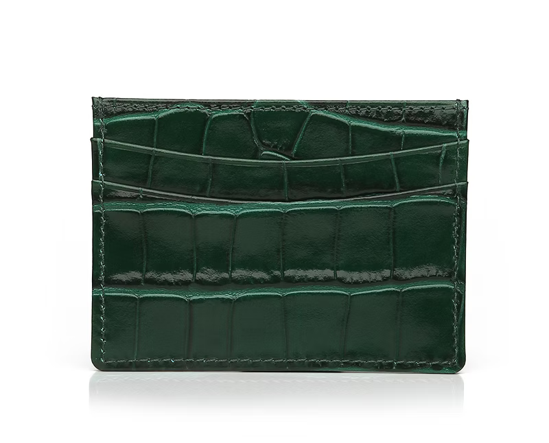 Premium Croc Card Holder