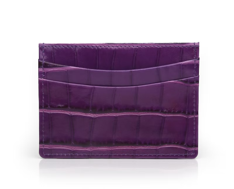 Premium Croc Card Holder